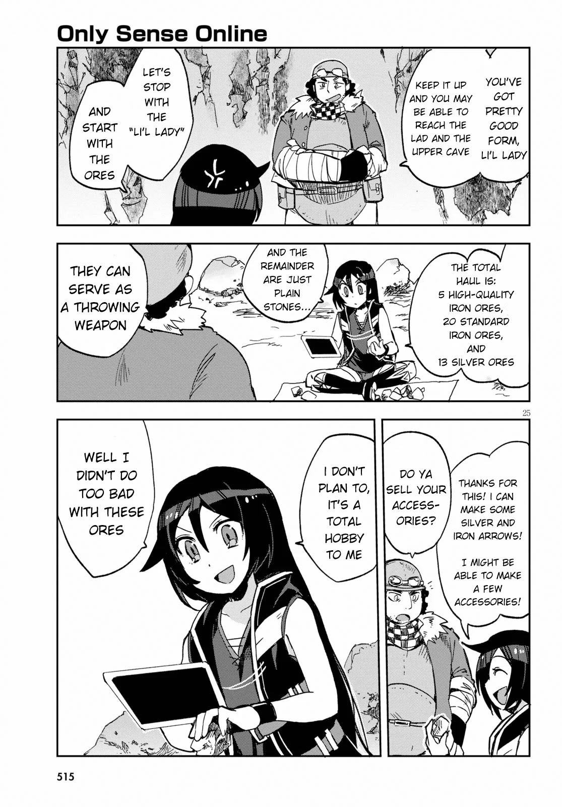 Only Sense Online Chapter 61 page 25 - Chapter 61: Mountain Man and Climbing Sense