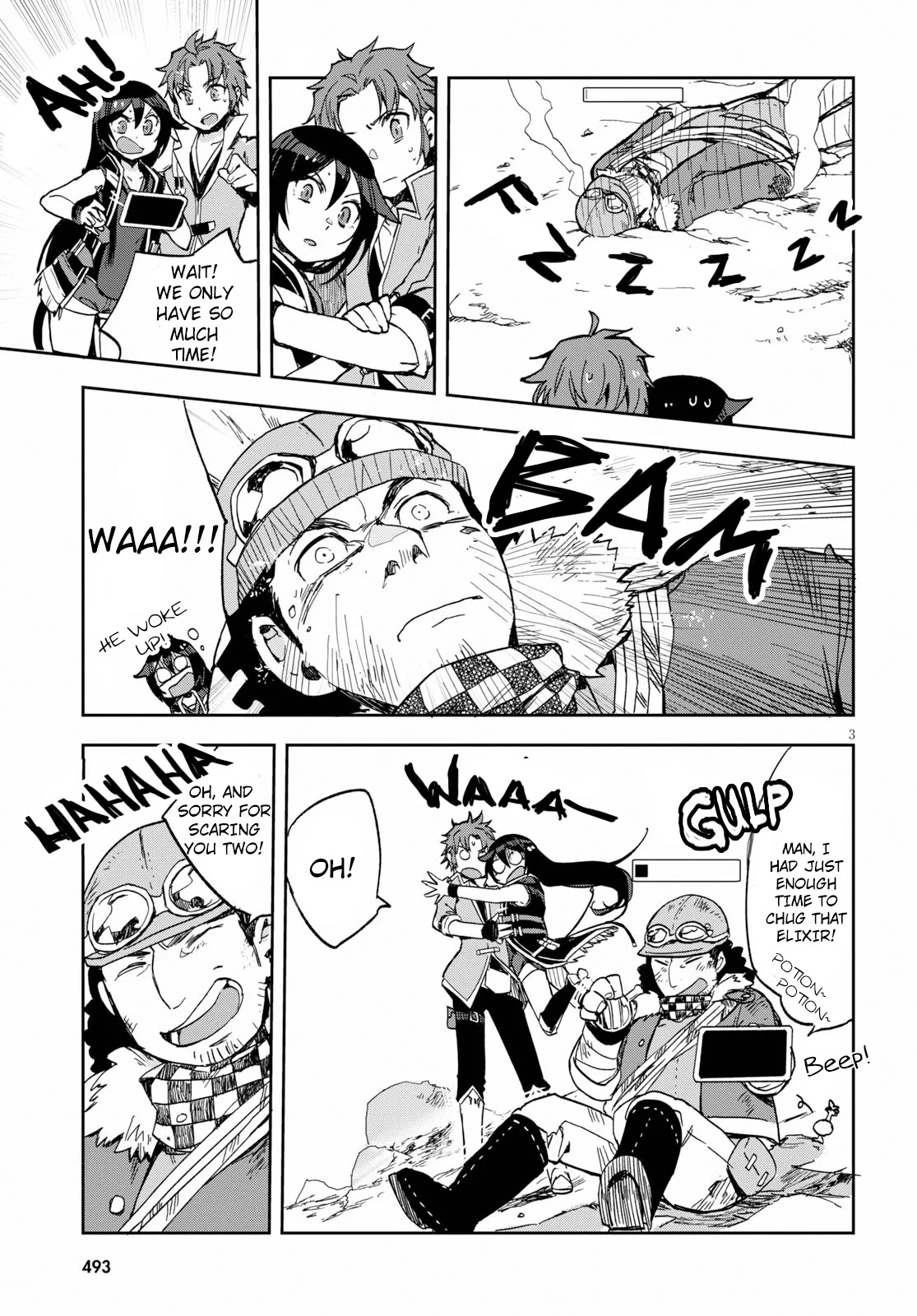 Only Sense Online Chapter 61 page 3 - Chapter 61: Mountain Man and Climbing Sense