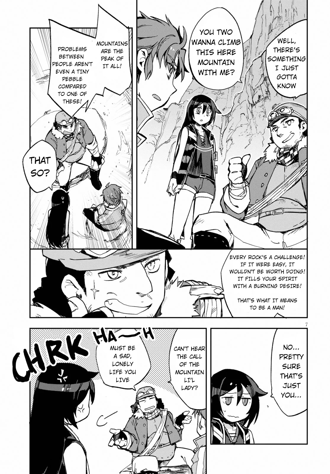 Only Sense Online Chapter 61 page 7 - Chapter 61: Mountain Man and Climbing Sense