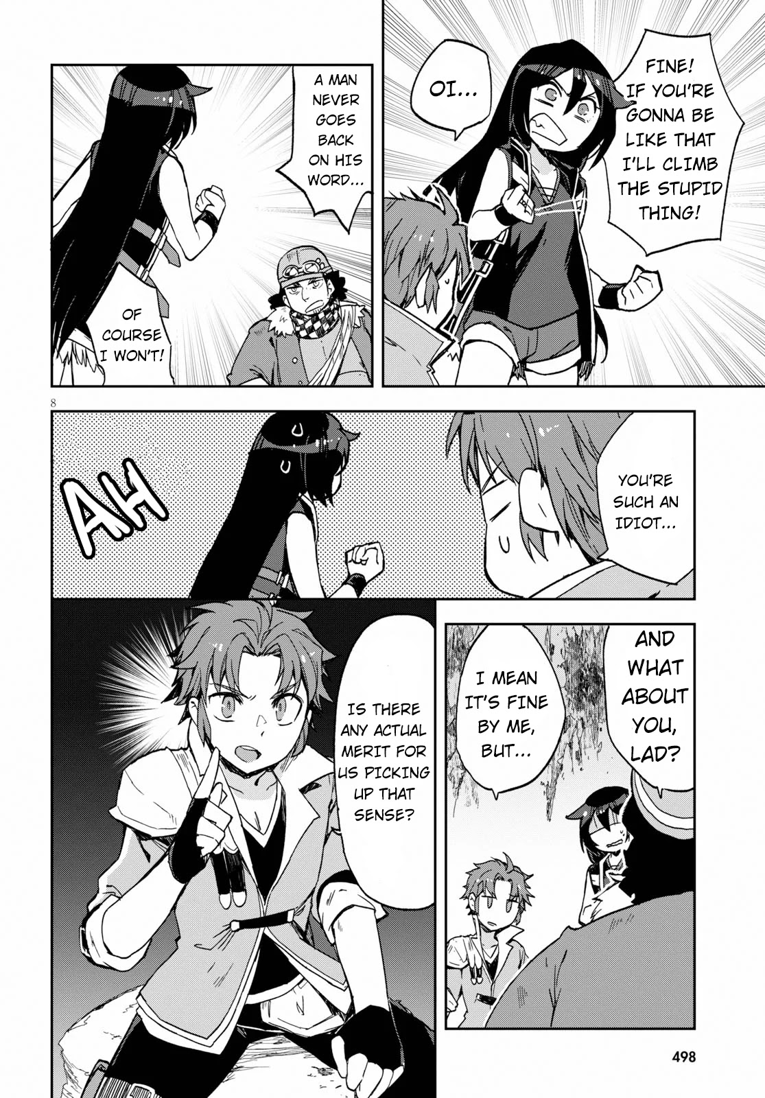Only Sense Online Chapter 61 page 8 - Chapter 61: Mountain Man and Climbing Sense