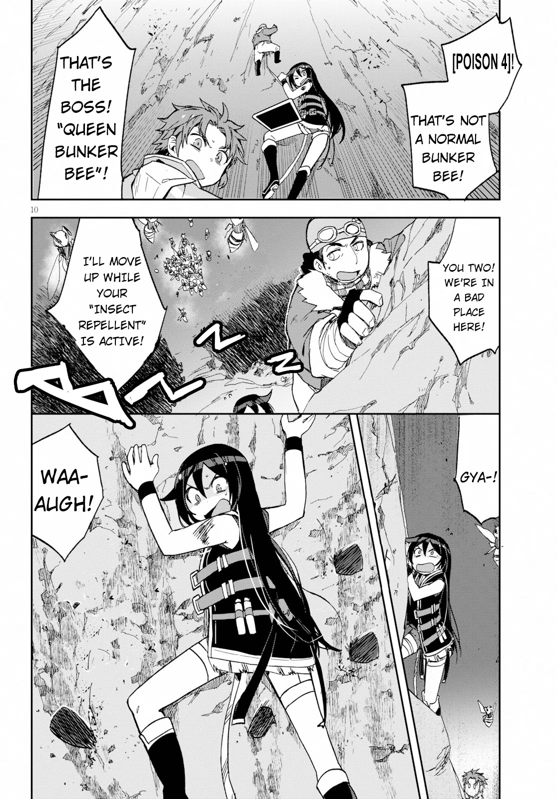 Only Sense Online Chapter 62 page 10 - Chapter 62: Bunker Bees and Night Climbing