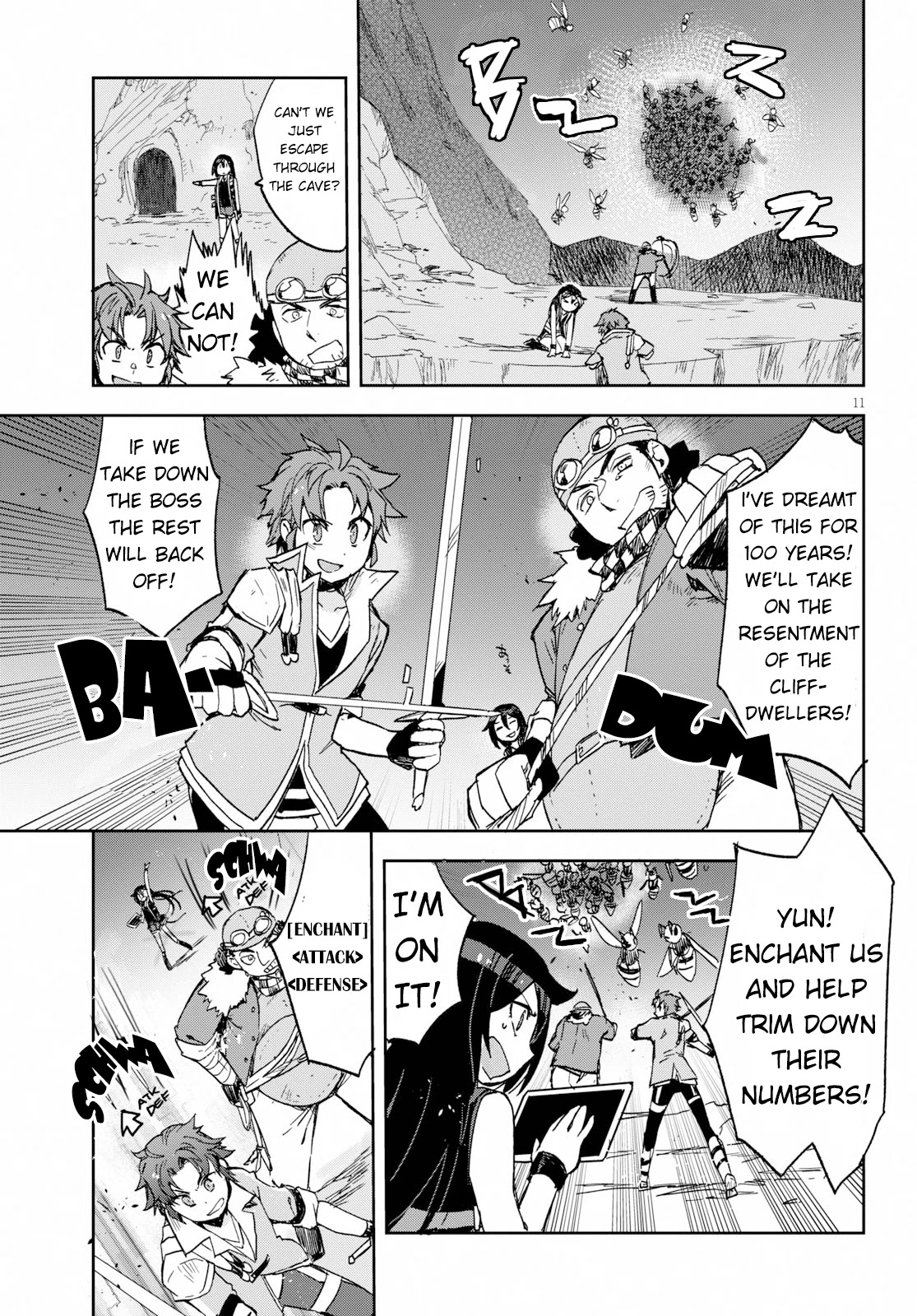 Only Sense Online Chapter 62 page 11 - Chapter 62: Bunker Bees and Night Climbing