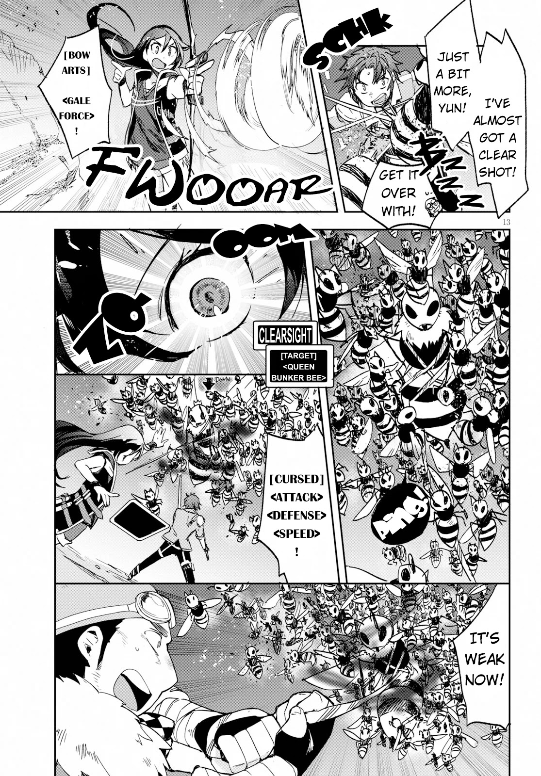 Only Sense Online Chapter 62 page 13 - Chapter 62: Bunker Bees and Night Climbing