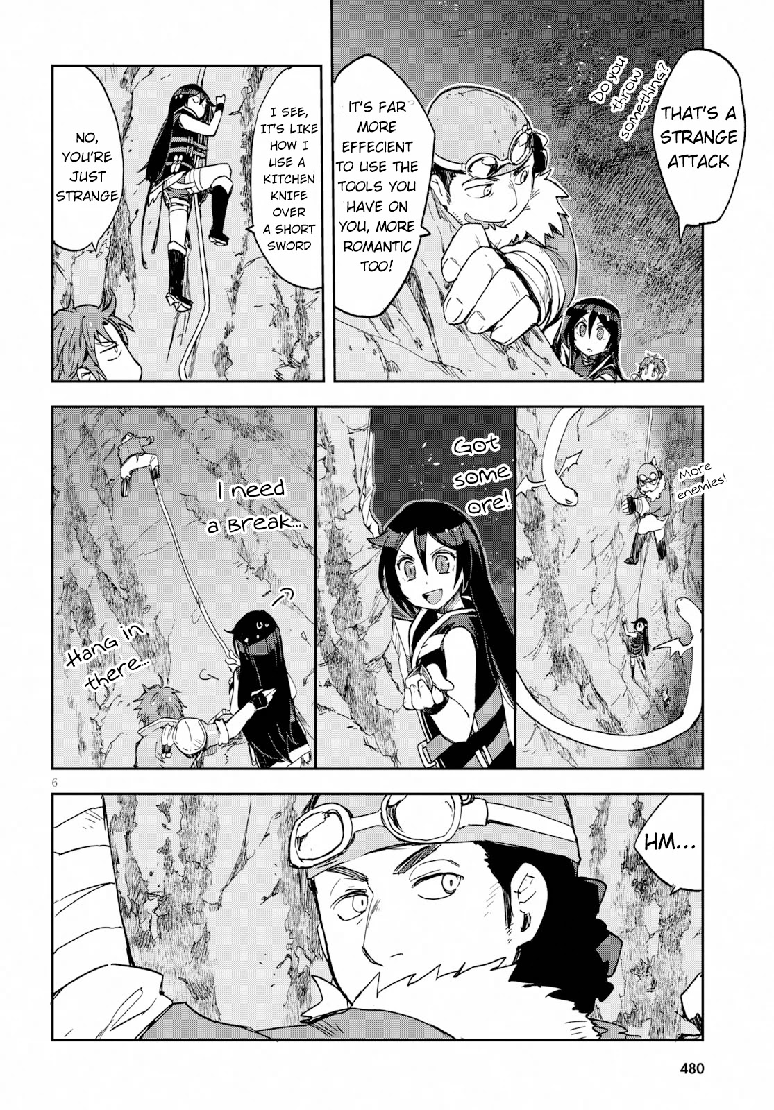 Only Sense Online Chapter 62 page 6 - Chapter 62: Bunker Bees and Night Climbing