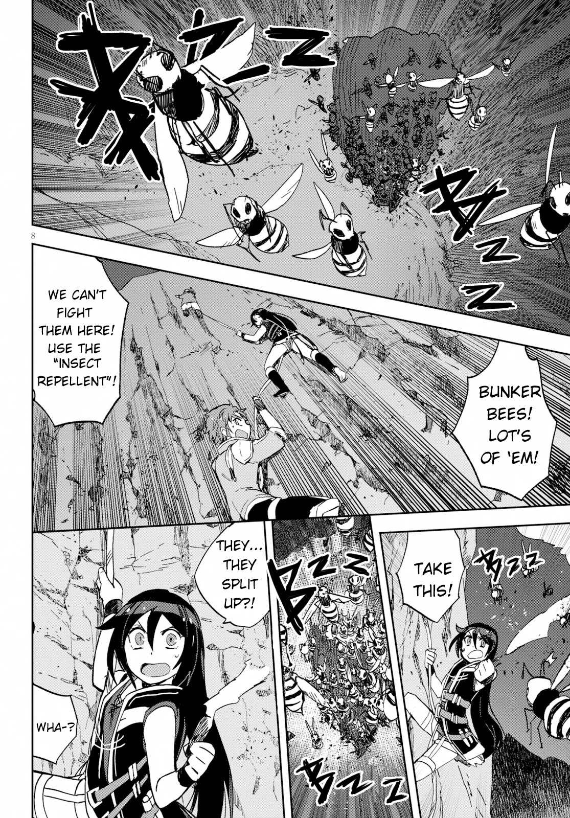 Only Sense Online Chapter 62 page 8 - Chapter 62: Bunker Bees and Night Climbing