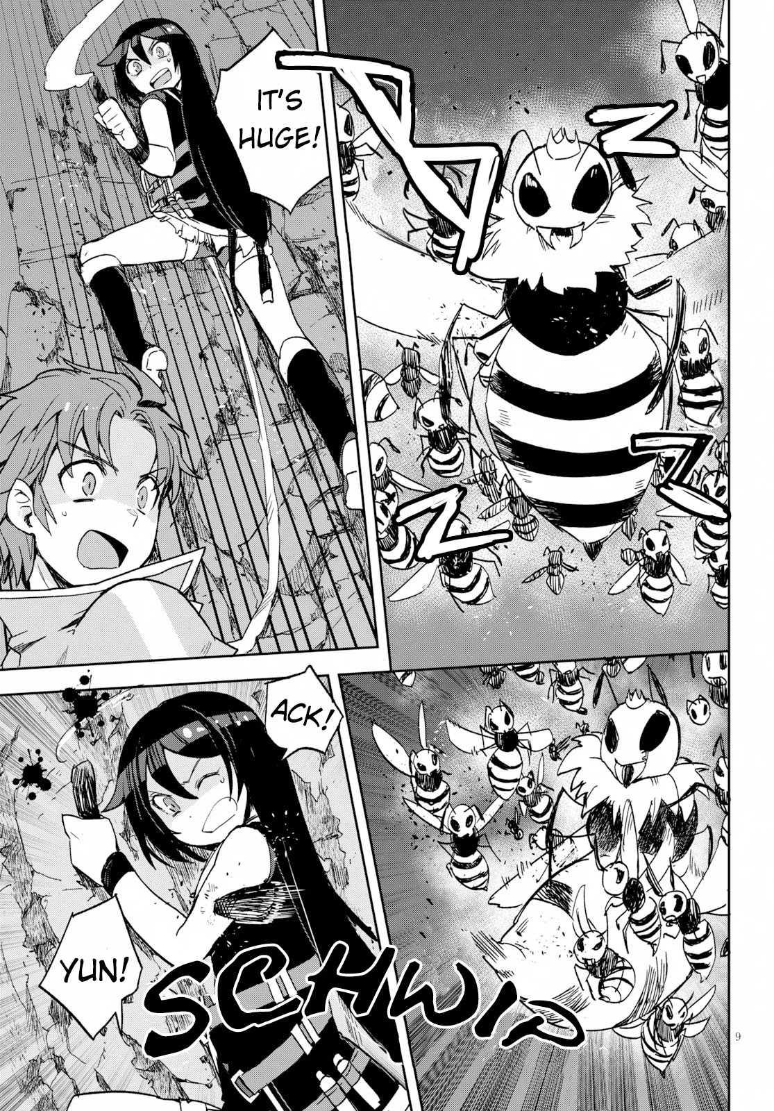 Only Sense Online Chapter 62 page 9 - Chapter 62: Bunker Bees and Night Climbing