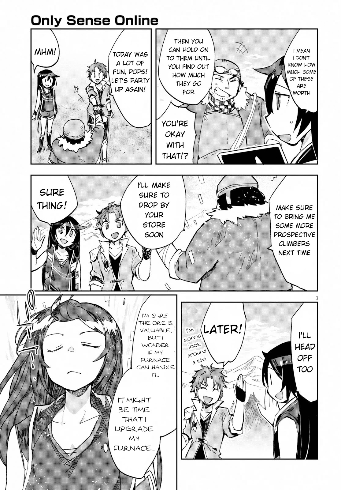 Only Sense Online Chapter 63 page 3 - Chapter 63: Camellia Oil and the Plateau Area