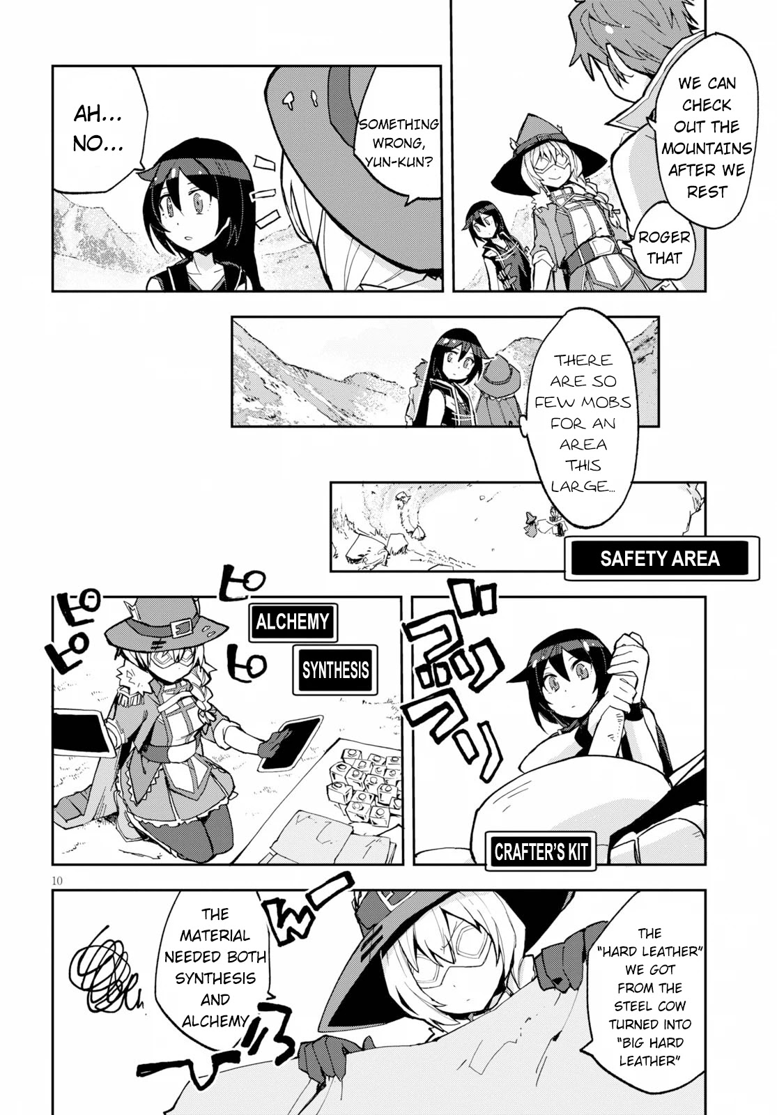 Only Sense Online Chapter 64 page 10 - Chapter 64: Plateau Area and Rocky Mountains
