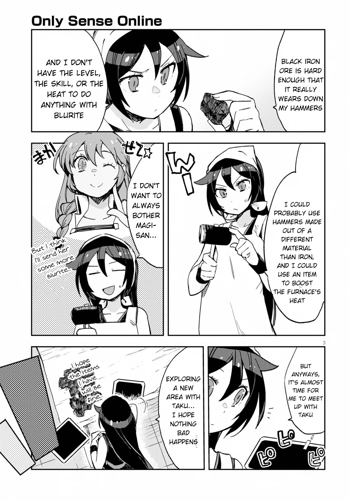 Only Sense Online Chapter 64 page 3 - Chapter 64: Plateau Area and Rocky Mountains