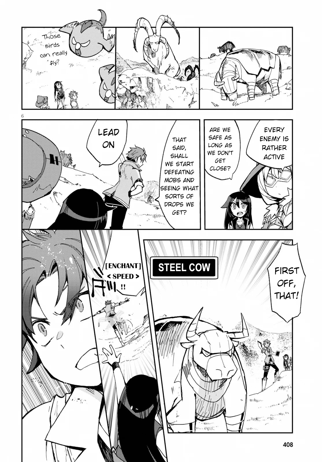 Only Sense Online Chapter 64 page 6 - Chapter 64: Plateau Area and Rocky Mountains