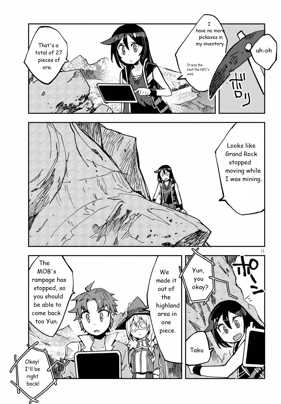 Only Sense Online Chapter 65 page 11 - Chapter 65: Grand Rock and the Great Escape