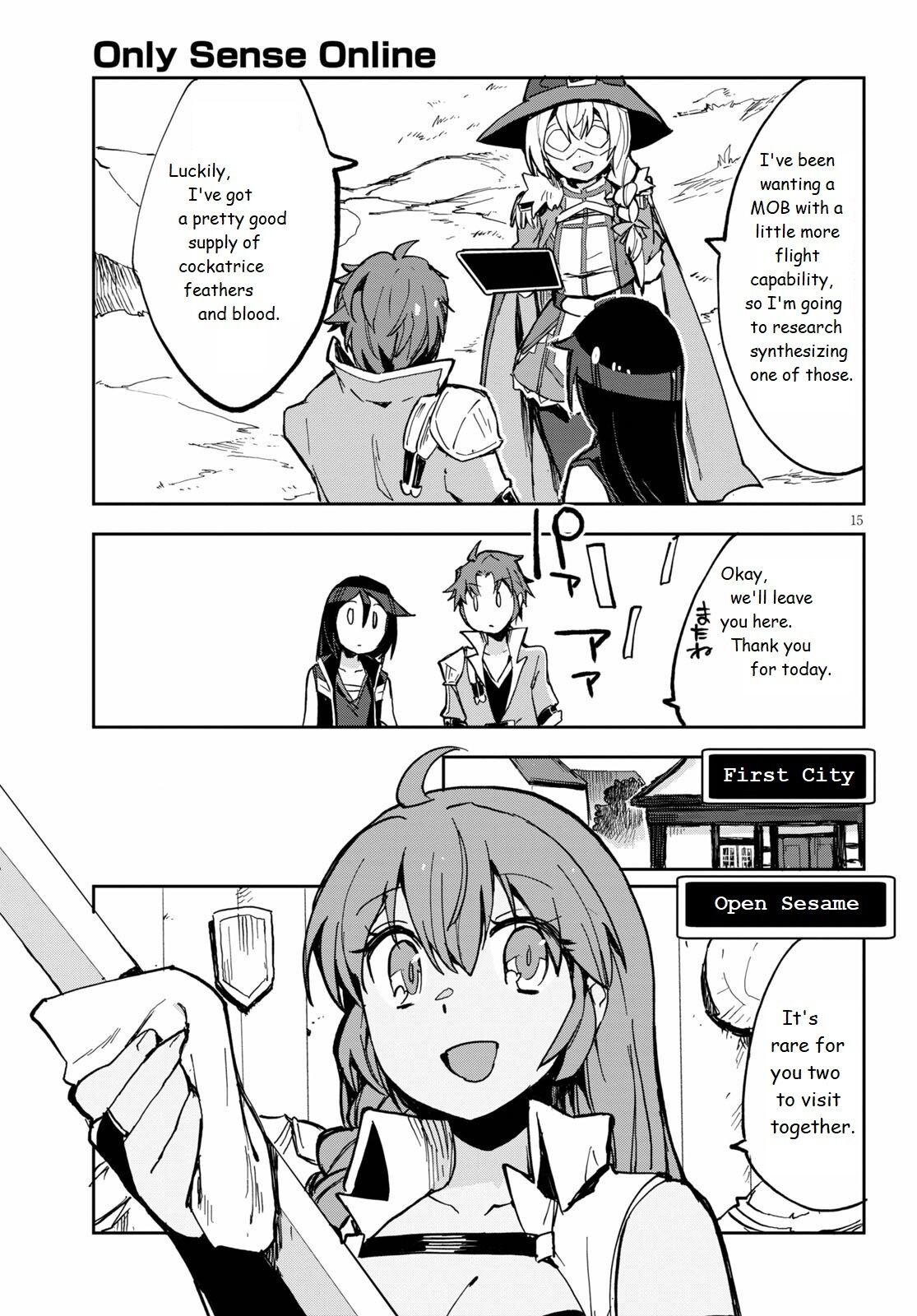Only Sense Online Chapter 65 page 15 - Chapter 65: Grand Rock and the Great Escape