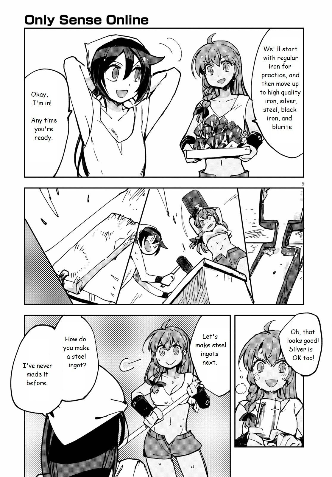 Only Sense Online Chapter 66 page 6 - Chapter 66: Forging and Blacksmithing