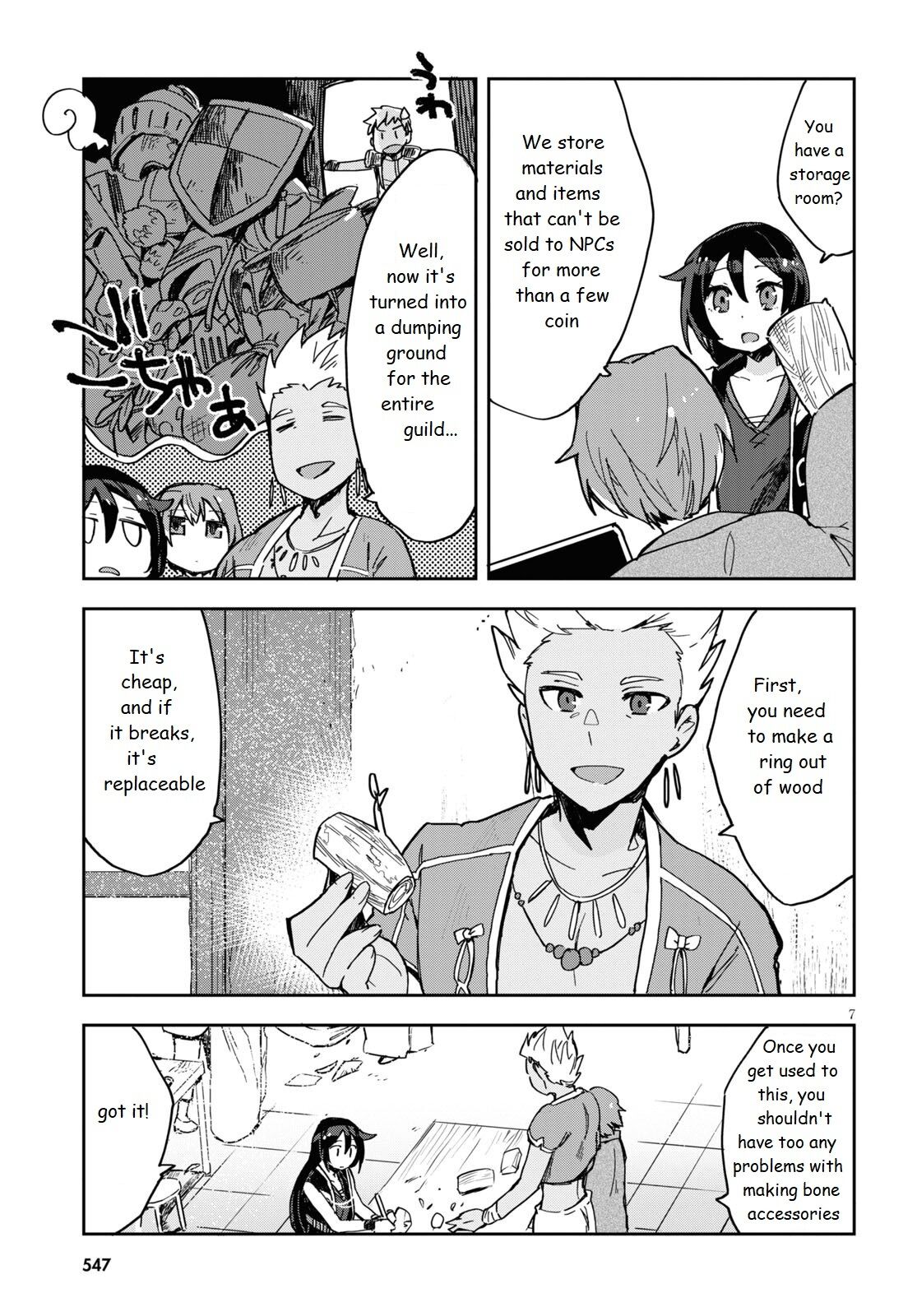 Only Sense Online Chapter 70 page 7 - Chapter 70: Night Sky Dress and New Goals