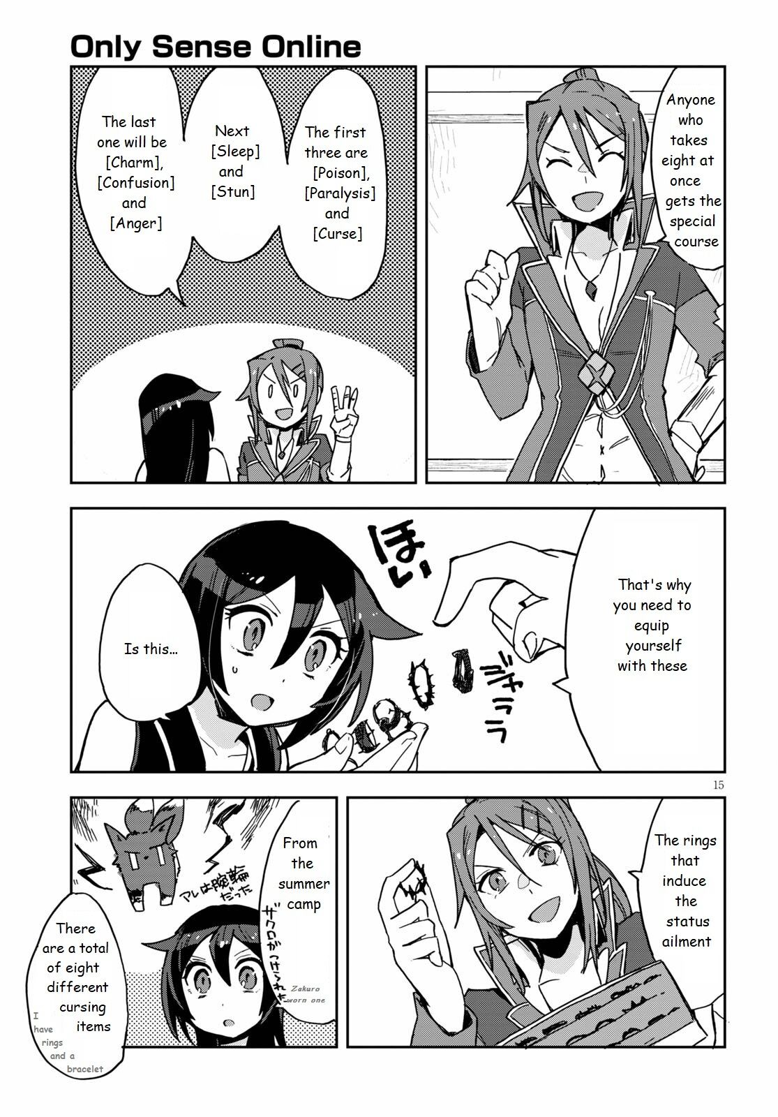 Only Sense Online Chapter 71 page 15 - Chapter 71: Resistance Sense and Leveling
