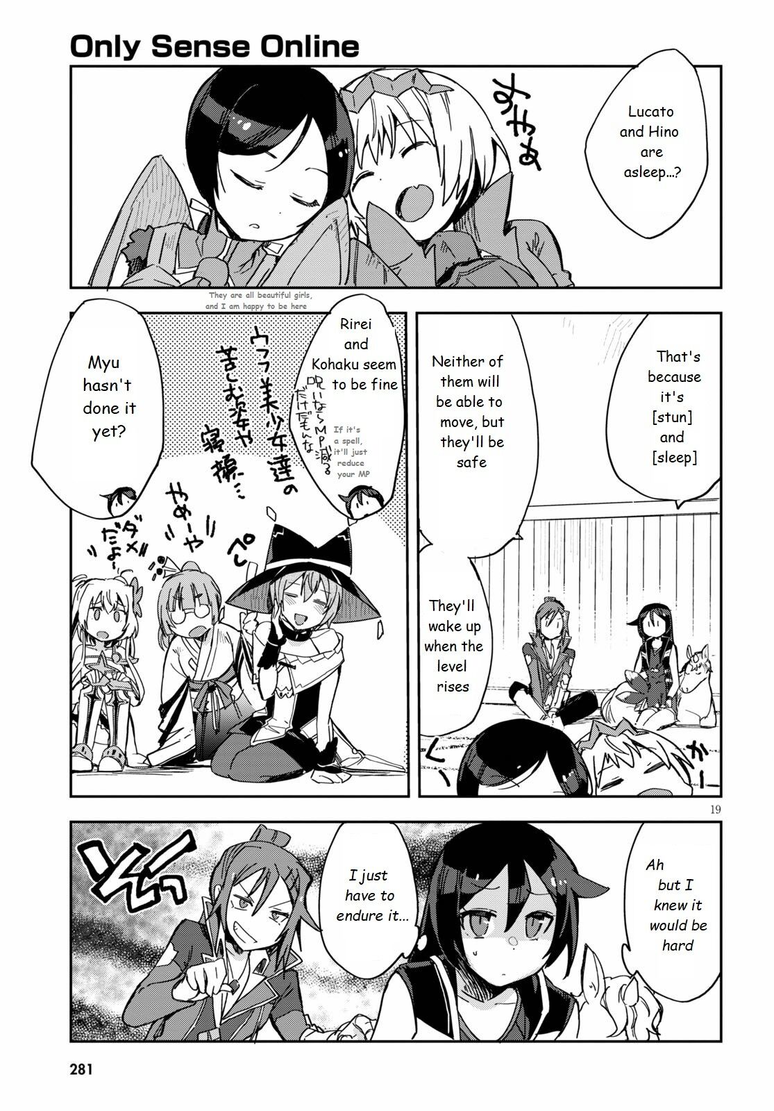 Only Sense Online Chapter 71 page 19 - Chapter 71: Resistance Sense and Leveling