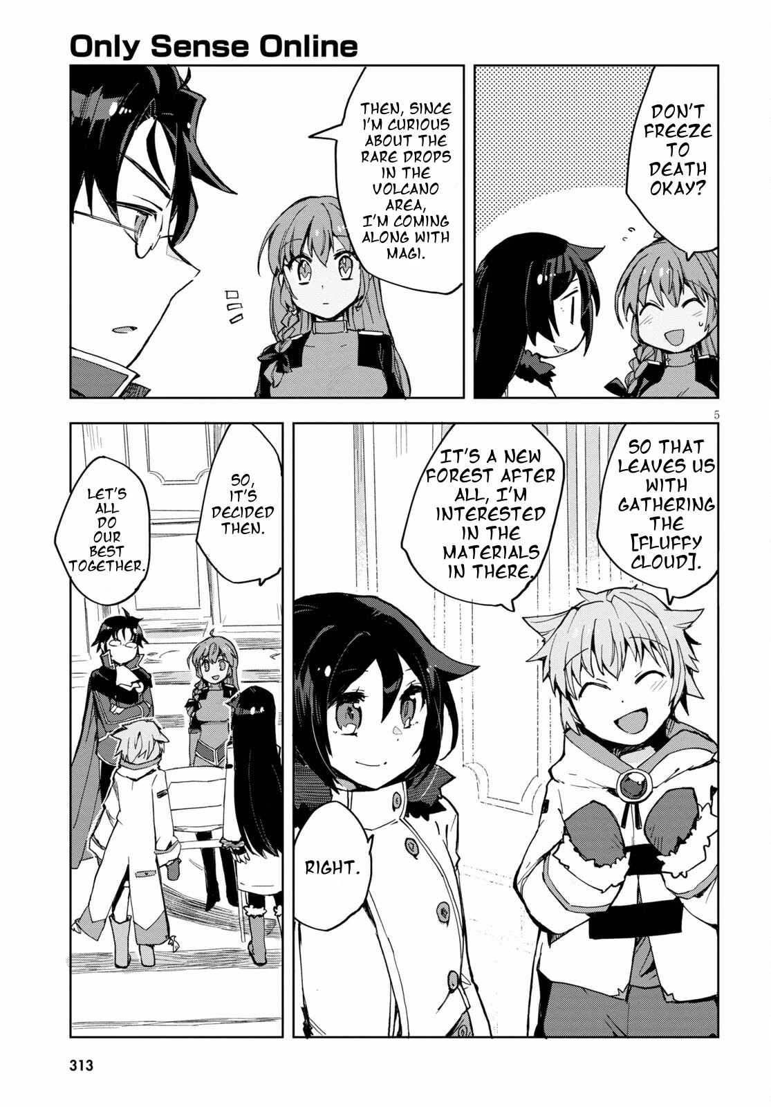 Only Sense Online Chapter 79 page 7 - Chapter 79: Winter Clothes and Material Gathering