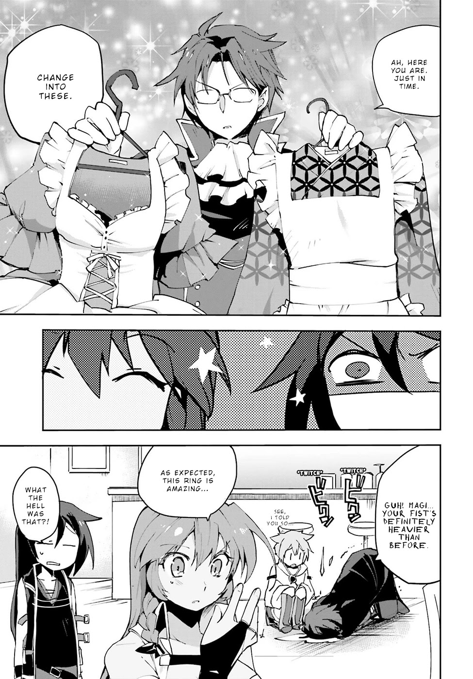 Only Sense Online Chapter 8 page 3 - Chapter 8: The value of information part two and magic gem