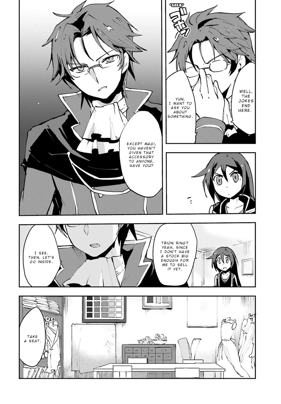 Only Sense Online Chapter 8 page 4 - Chapter 8: The value of information part two and magic gem