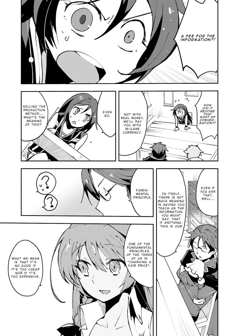 Only Sense Online Chapter 8 page 9 - Chapter 8: The value of information part two and magic gem