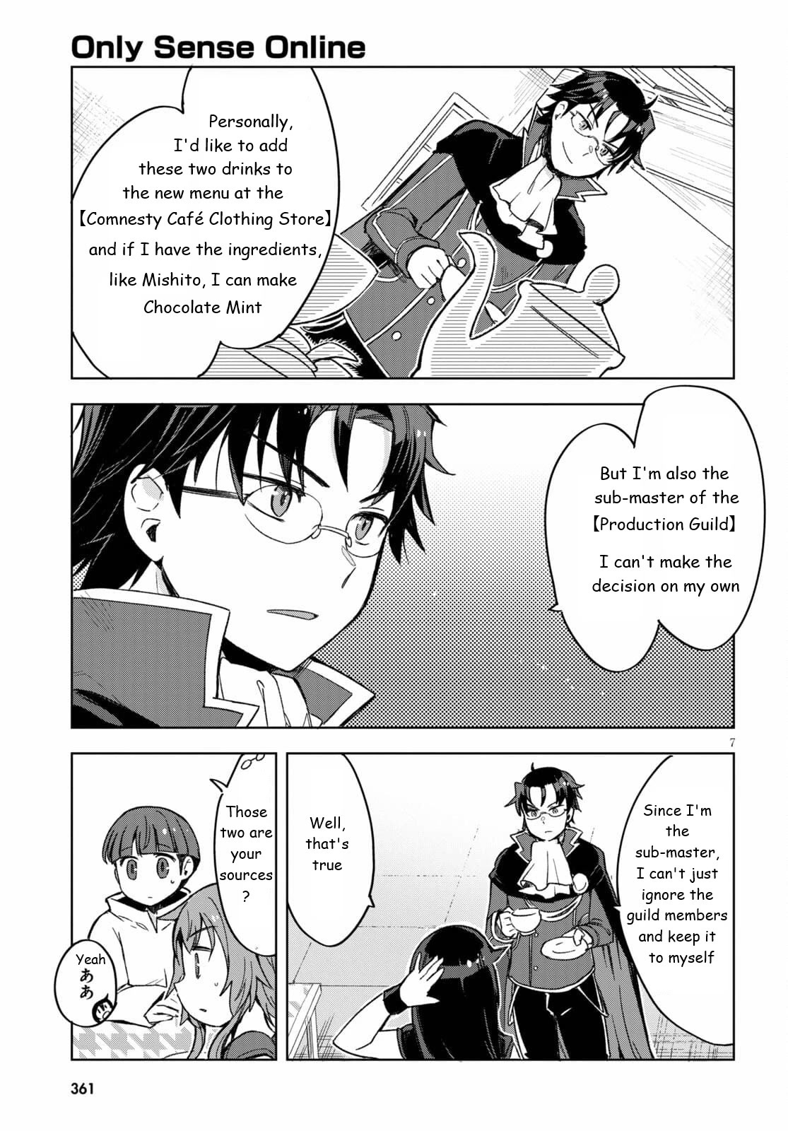 Only Sense Online Chapter 82 page 7 - Chapter 82: Trading Information and Stables