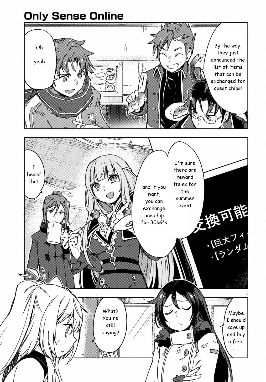 Only Sense Online Chapter 85 page 6 - Chapter 85: Unveiling and Quest Tip