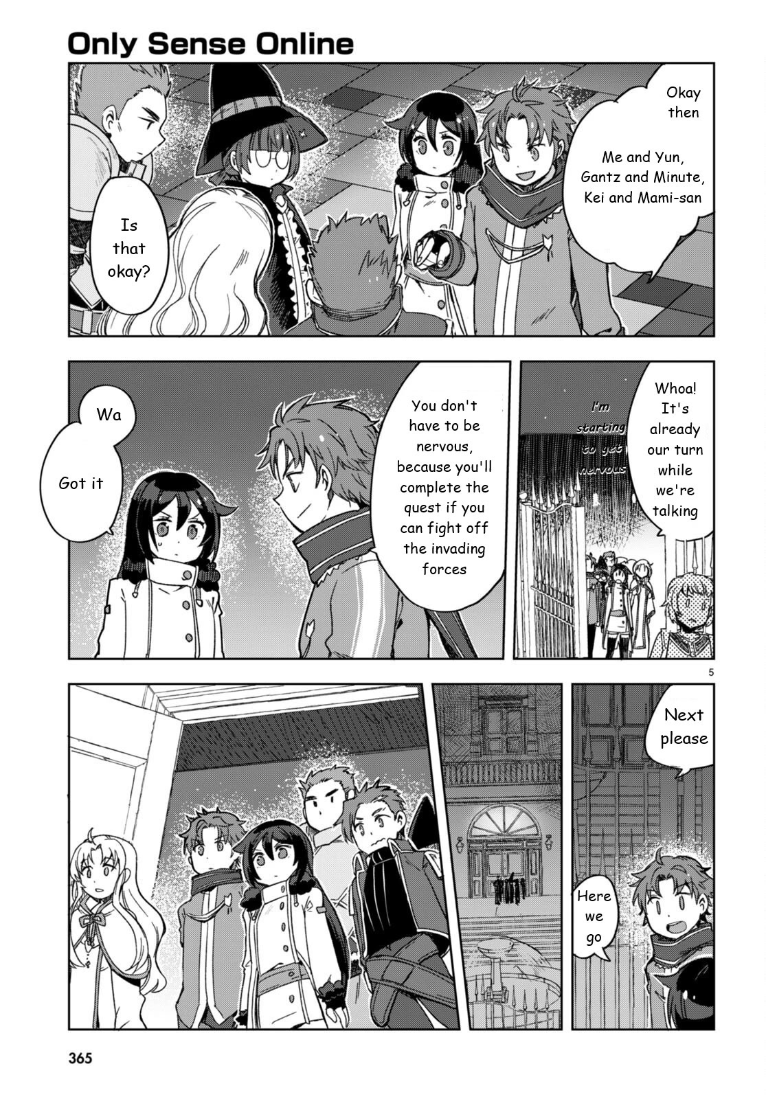 Only Sense Online Chapter 87 page 5 - Chapter 87: Security Quests and Socials
