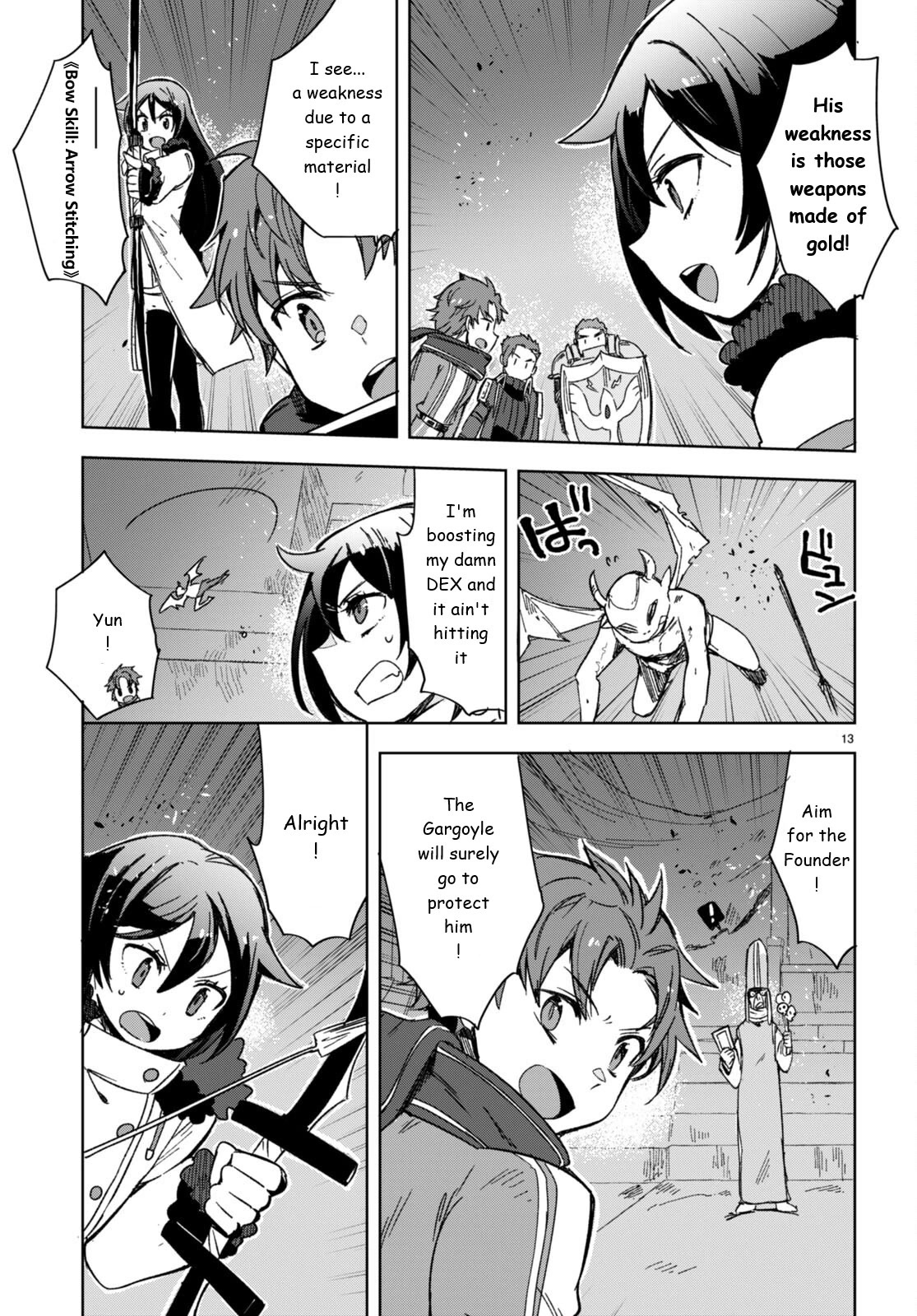Only Sense Online Chapter 89 page 13 - Chapter 89: Demonic Statue and the Destruction of a Hide