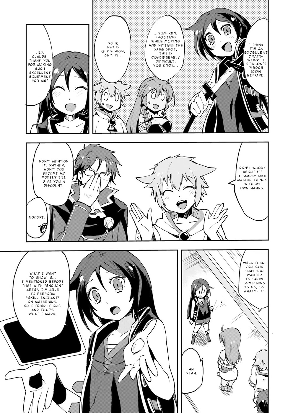 Only Sense Online Chapter 9 page 13 - Chapter 9: Black Maiden's Longbow and the Trainman