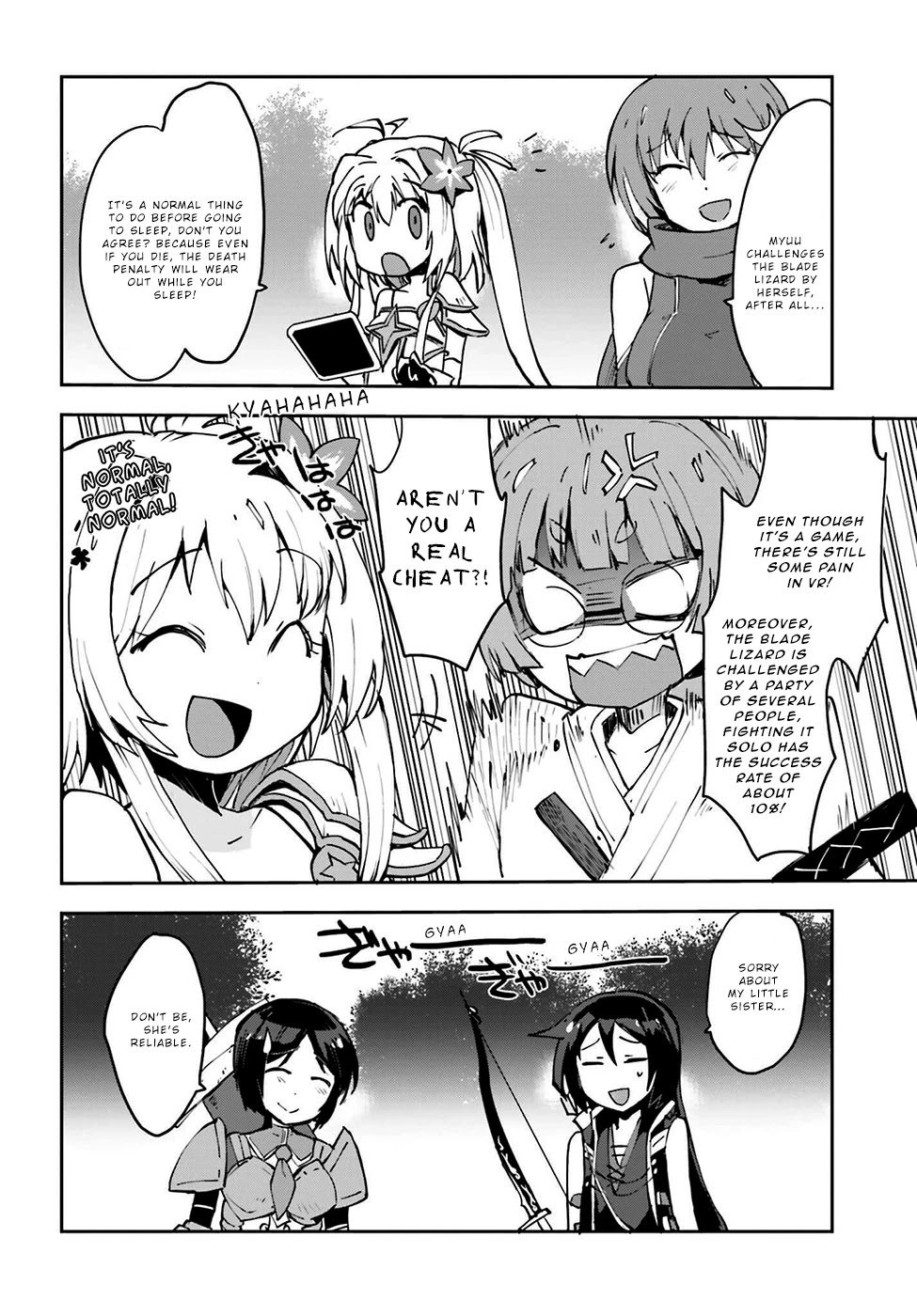 Only Sense Online Chapter 9 page 30 - Chapter 9: Black Maiden's Longbow and the Trainman