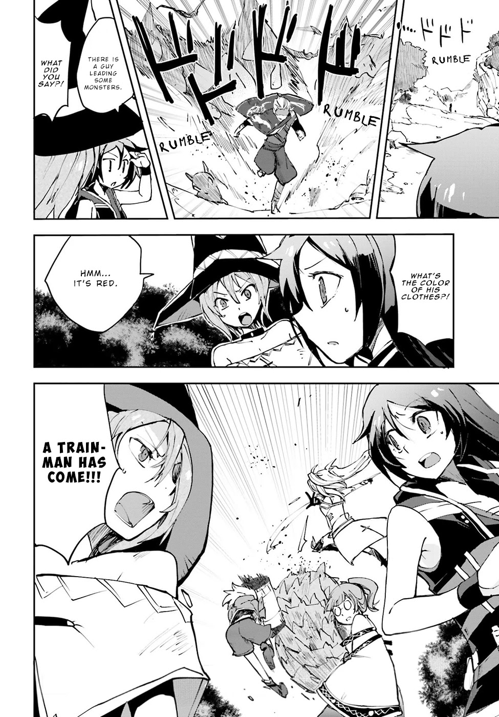 Only Sense Online Chapter 9 page 34 - Chapter 9: Black Maiden's Longbow and the Trainman