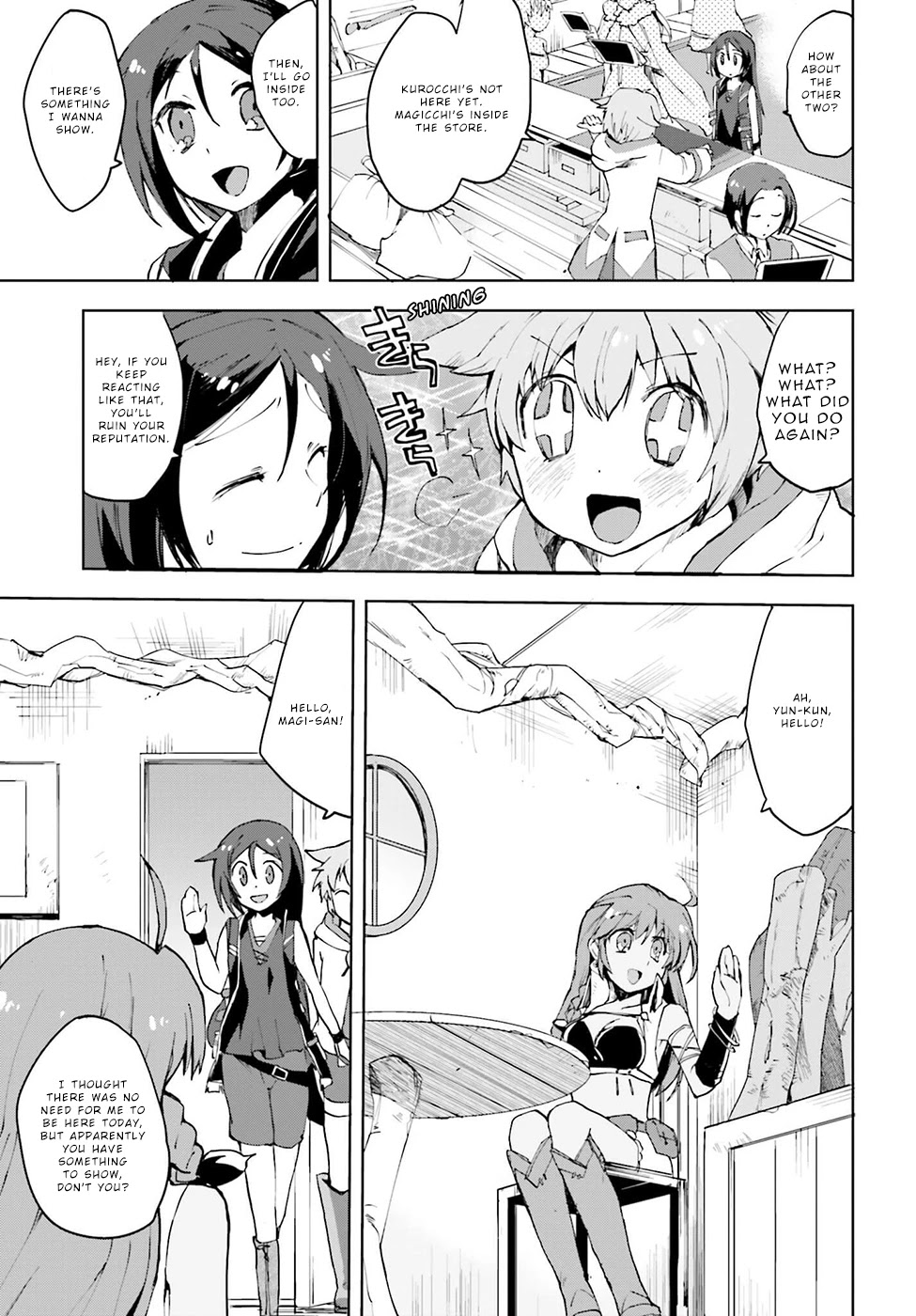Only Sense Online Chapter 9 page 5 - Chapter 9: Black Maiden's Longbow and the Trainman