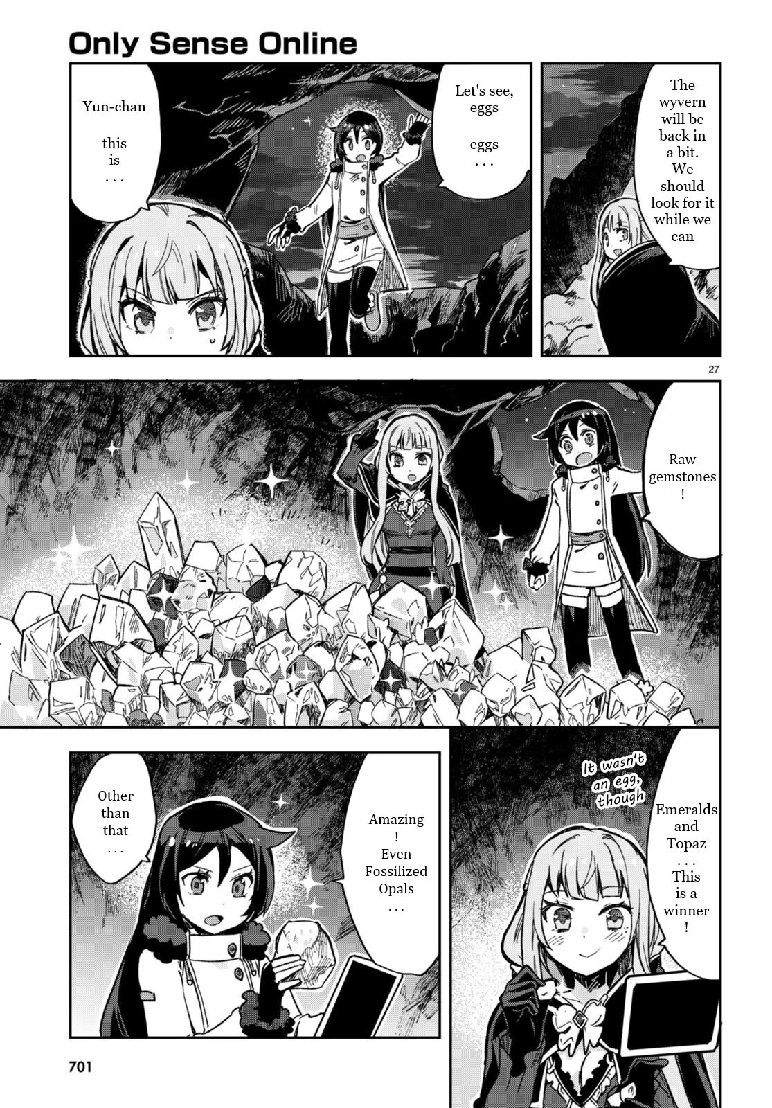 Only Sense Online Chapter 93 page 27 - Chapter 93: New Year’s update and Shrine Maiden’s Clothes