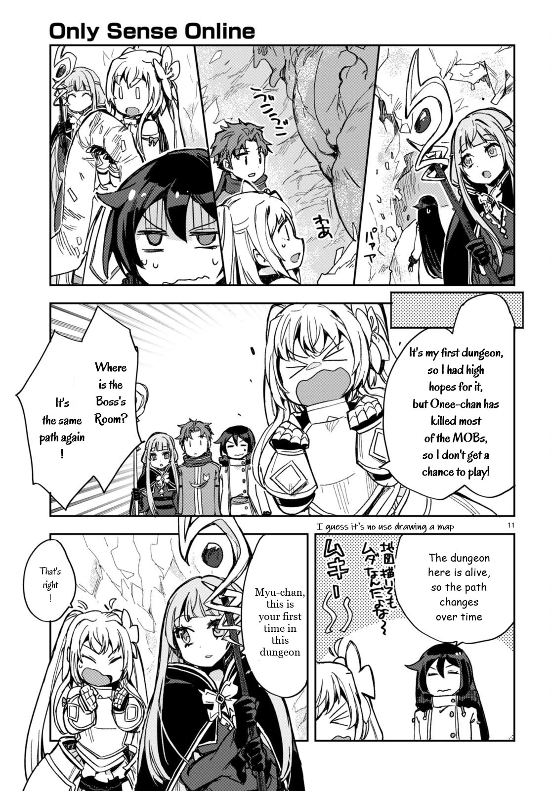 Only Sense Online Chapter 94 page 11 - Chapter 94: Quests left behind and Blacksmith