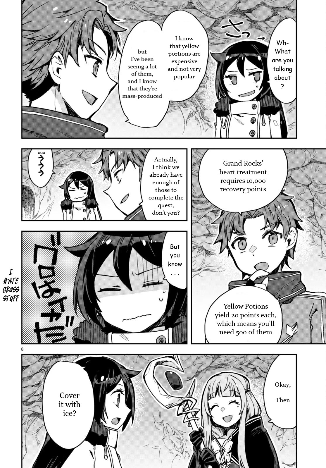 Only Sense Online Chapter 94 page 8 - Chapter 94: Quests left behind and Blacksmith