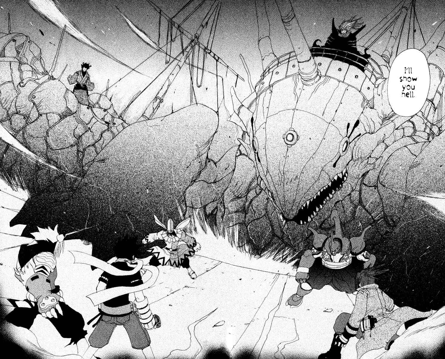 Onmyou Taisenki Chapter 22 page 23 - Chapter 22: Pentagon of the Reunion
