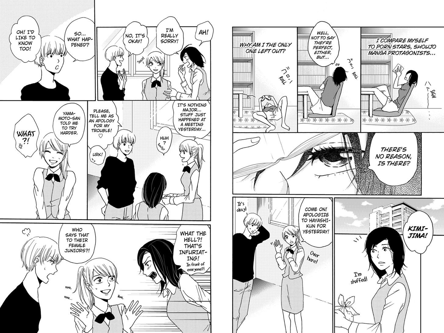 Onna na no de Shouganai Chapter 3 page 4 - Chapter 3