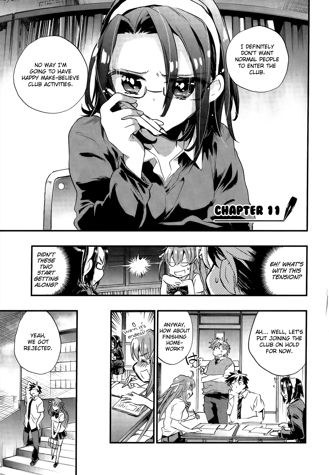 Onna no Ko ga H na Manga Egaicha Dame desu ka? Chapter 11 page 1 - Chapter 11