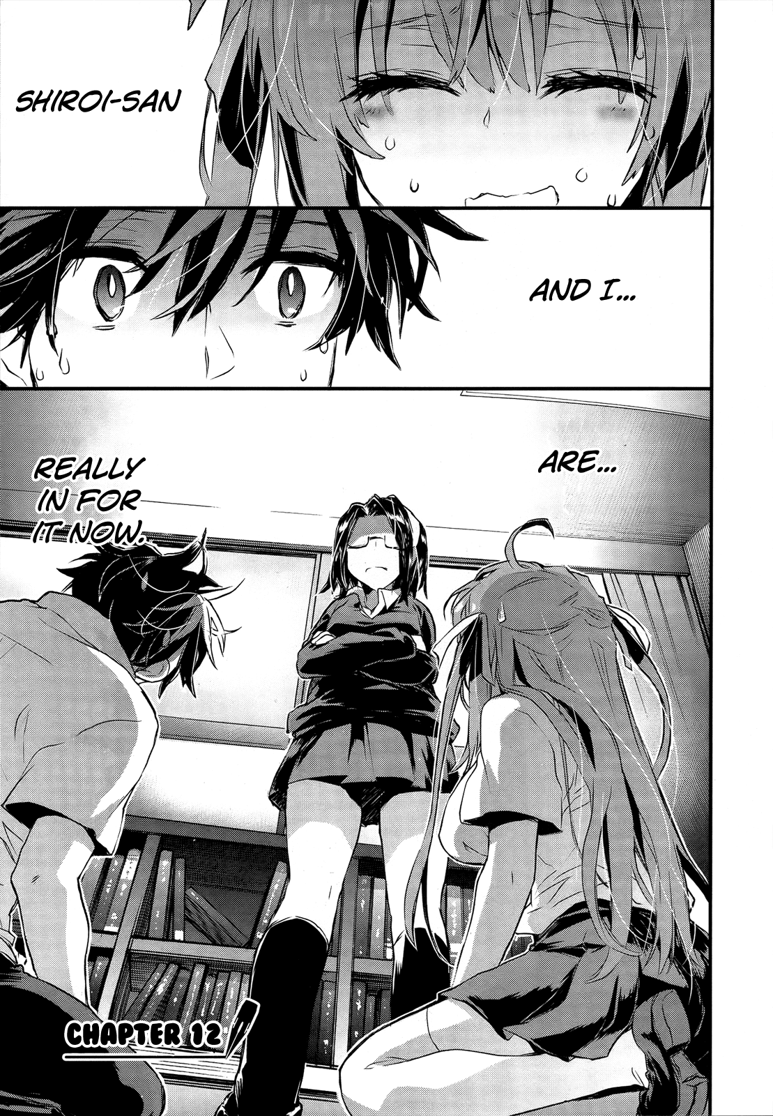 Onna no Ko ga H na Manga Egaicha Dame desu ka? Chapter 12 page 1 - Chapter 12