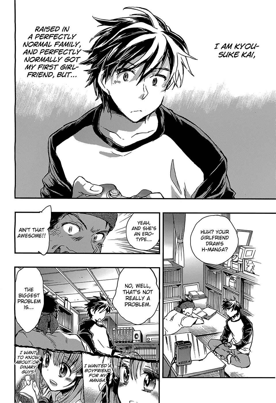 Onna no Ko ga H na Manga Egaicha Dame desu ka? Chapter 3 page 2 - Chapter 3
