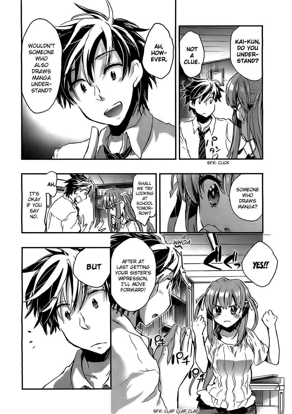 Onna no Ko ga H na Manga Egaicha Dame desu ka? Chapter 4 page 10 - Chapter 4