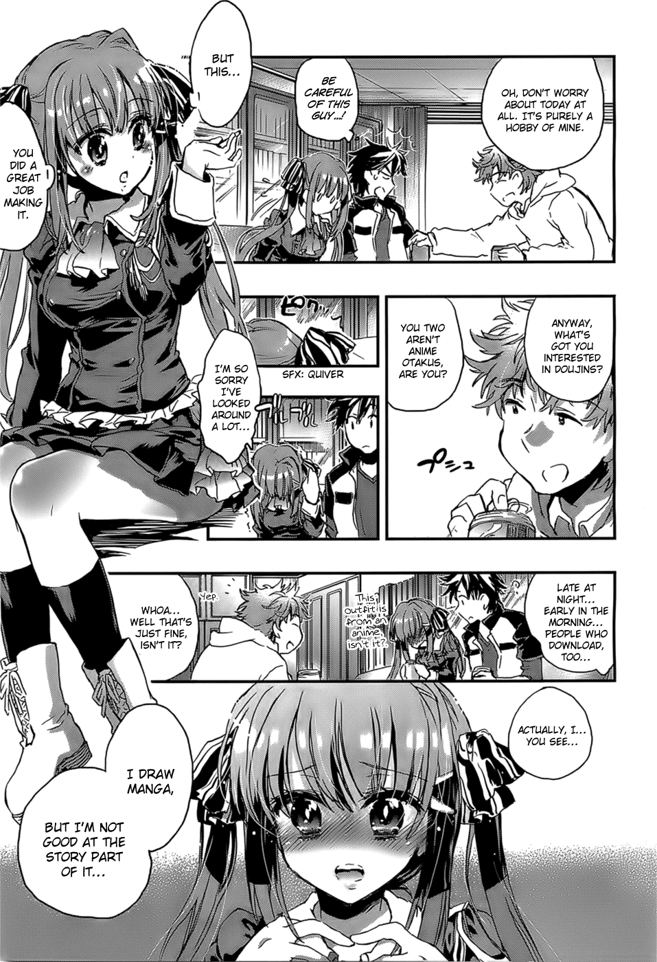 Onna no Ko ga H na Manga Egaicha Dame desu ka? Chapter 4 page 25 - Chapter 4