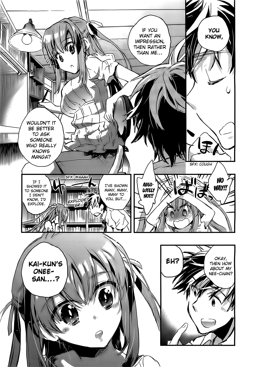 Onna no Ko ga H na Manga Egaicha Dame desu ka? Chapter 4 page 5 - Chapter 4