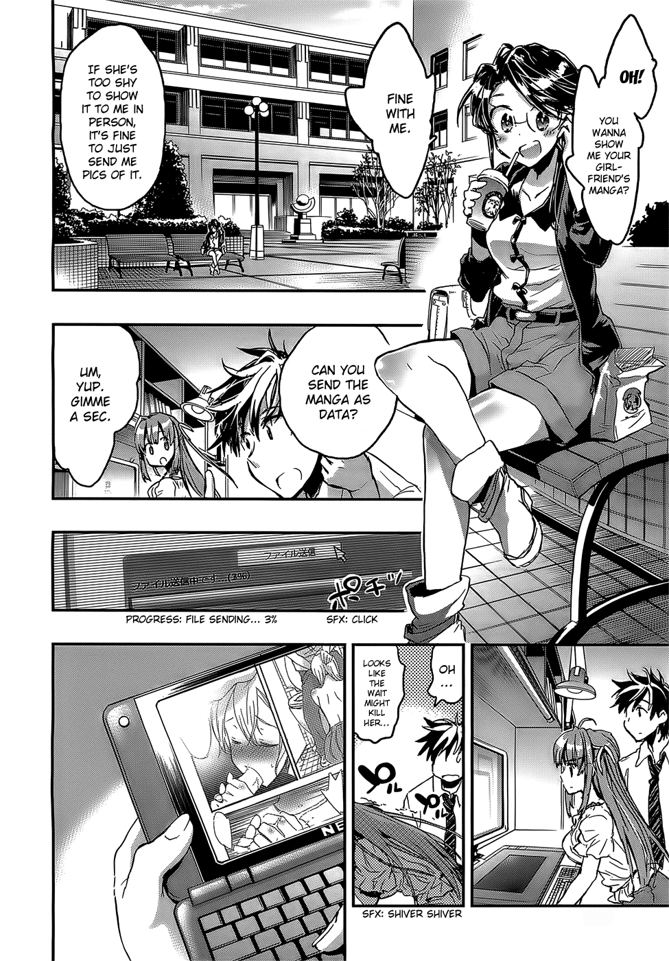 Onna no Ko ga H na Manga Egaicha Dame desu ka? Chapter 4 page 8 - Chapter 4