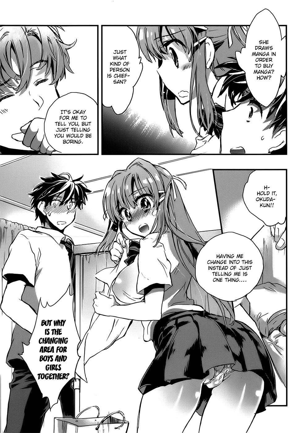 Onna no Ko ga H na Manga Egaicha Dame desu ka? Chapter 5 page 17 - Chapter 5