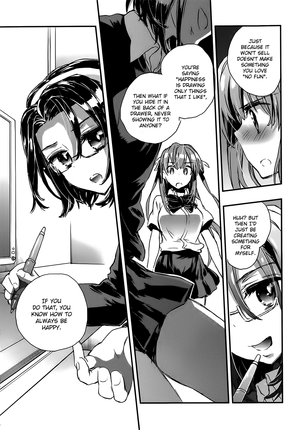 Onna no Ko ga H na Manga Egaicha Dame desu ka? Chapter 5 page 25 - Chapter 5