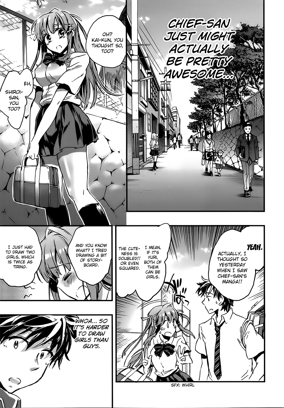 Onna no Ko ga H na Manga Egaicha Dame desu ka? Chapter 5 page 9 - Chapter 5