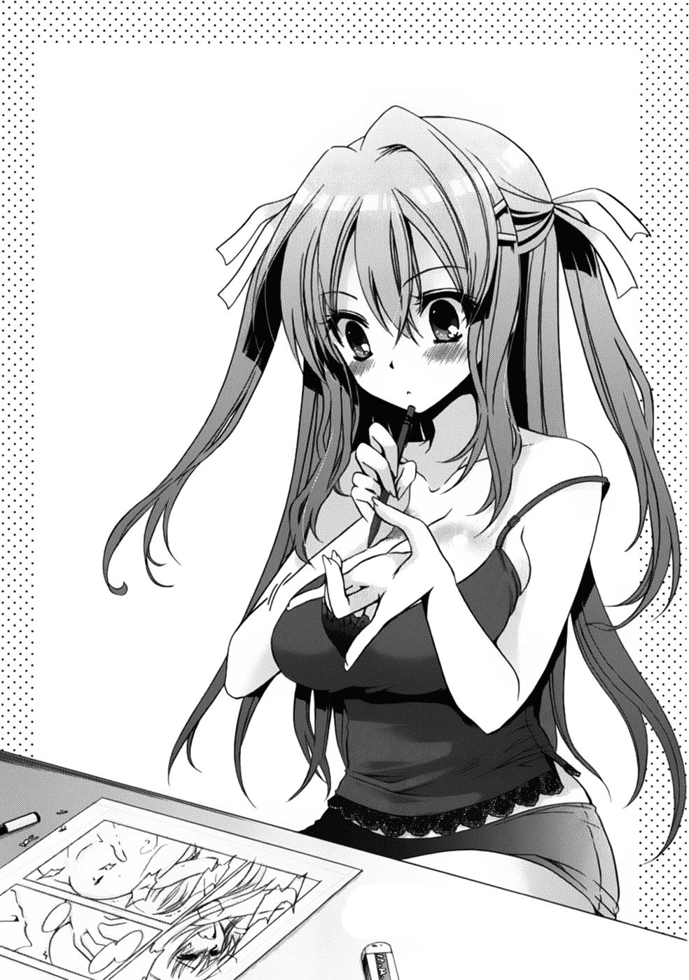 Onna no Ko ga H na Manga Egaicha Dame desu ka? Chapter 6.5 page 32 - Chapter 6.5