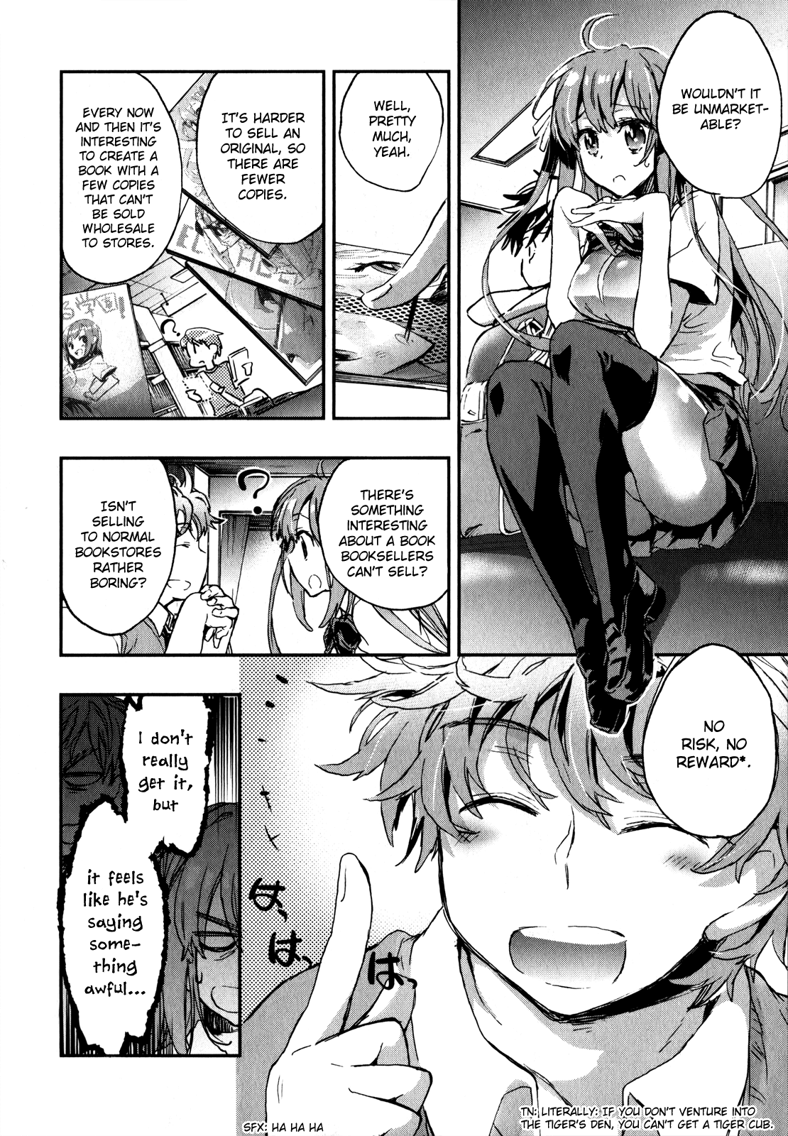 Onna no Ko ga H na Manga Egaicha Dame desu ka? Chapter 7 page 10 - Chapter 7