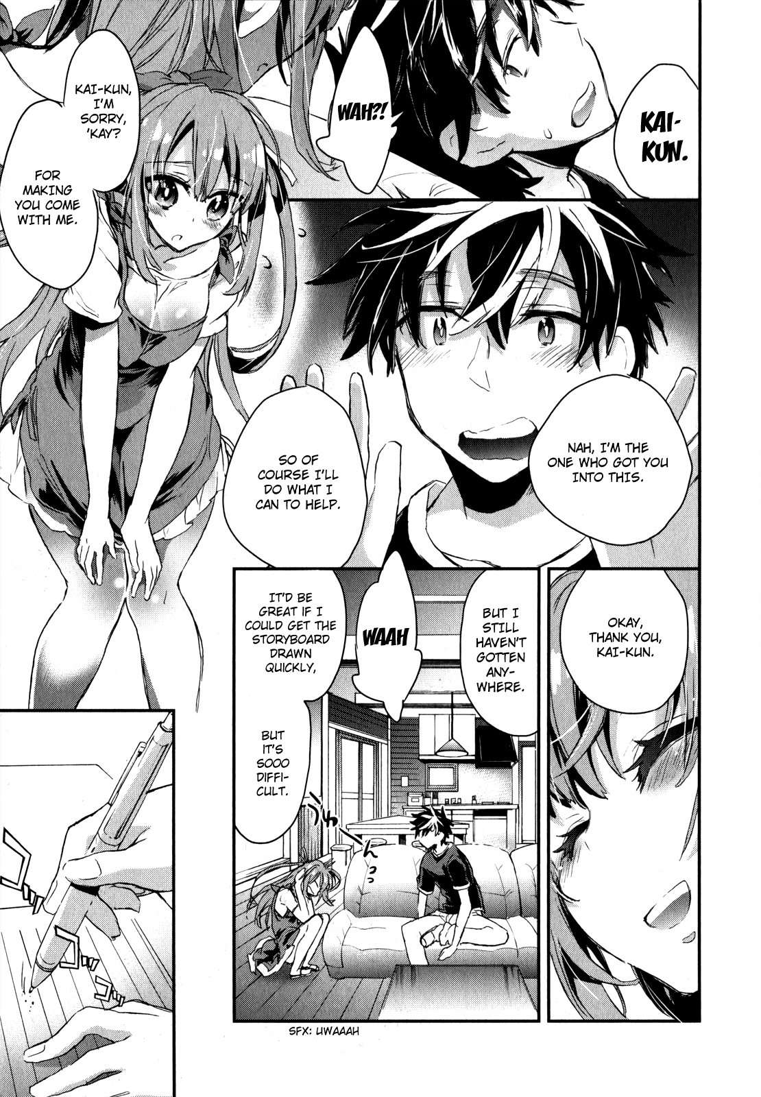 Onna no Ko ga H na Manga Egaicha Dame desu ka? Chapter 7 page 15 - Chapter 7